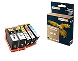  QUALITONER - 5 Cartouche Compatible pour LEXMARK 150 XL 150XL Noir (x2) + Cyan + Magenta + Jaune pour Lexmark Pro 715 Pro 915 S315 S415 S515