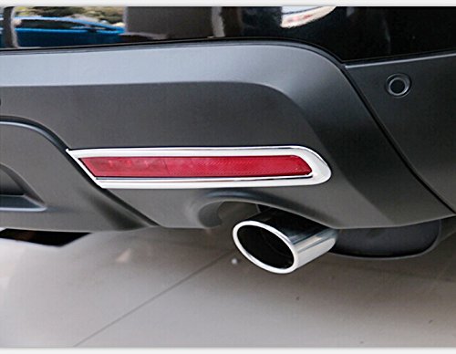 YUZHONGTIAN Tail Rear Fog Light Lamp Cover Trim ABS Chrome for Ford Explorer 2011-2015
