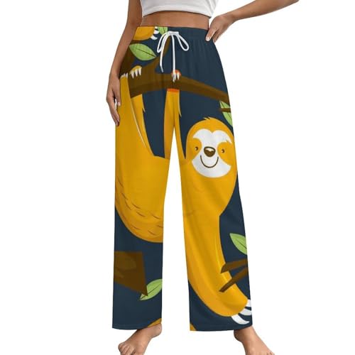 Pantalon de pyjama paresseux femme, le bas idéal pour vos dimanches cocooning en taille S