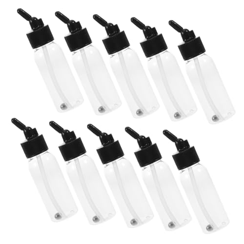 Bouteille plastique pour aérographe OSALADI réutilisable 10 pièces