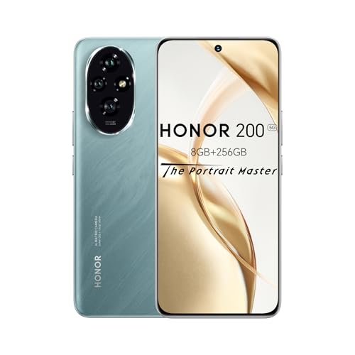 HONOR 200 Smartphone, 5G Mobile Phone, 6.7 inch, 5200 mAh 100W fast charging, 50MP triple main camera, ultra-thin 7.7mm, eye protection scr…