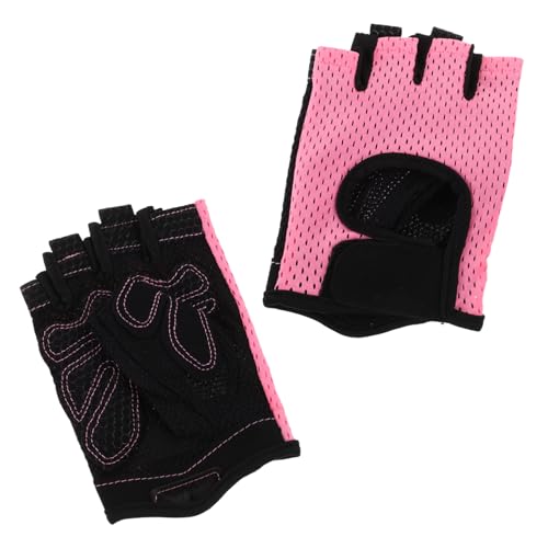BCOATH 1 Pair Breathable Cycling Gloves: Anti-Slip Half Finger Gloves for Men and Women - Universal Sporting Gear for Gym Mountain Biking Road Cycling
