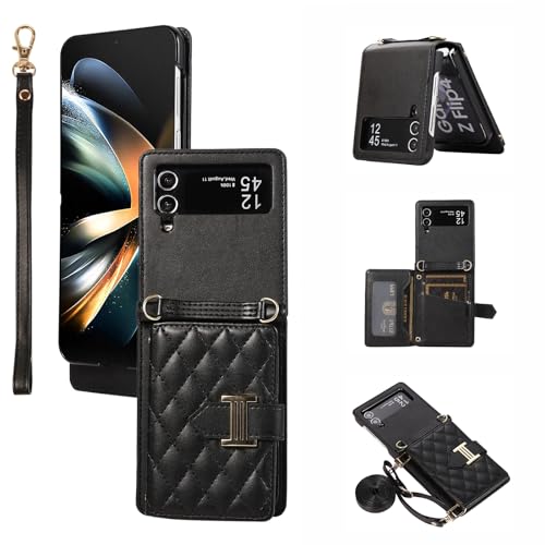 ZFlip4 étui de téléphone Samsung Galaxy Z Flip 4 porte-carte accessoires