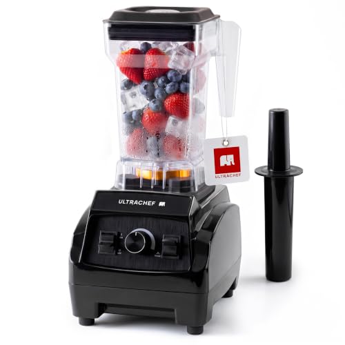 ULTRACHEF Licuadora Profesional 2000W, Vaso Tritán Resistente 1.8L