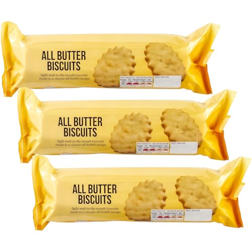 M&S All Butter Biscuits Light & Melt in Mouth 200g - 3 Pack M&S Foods in a Premier Life Store Box