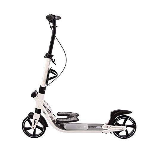 Great Deal! PLLP Outdoor Sports Scooter Kick,Portable Adult Kick with Adjustable Handlebar, Shock-Ab...