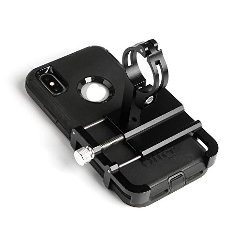Gub Thick Case Design Bike & Motorcycle Phone Mount Handlebar Holder Adjustable Compatible With Iphone Xr Xs 7S 8 Plus,Compatible With Samsungs7/S6/Note5/4,Any Phones With Thick Phone Case (Black) #TOP2