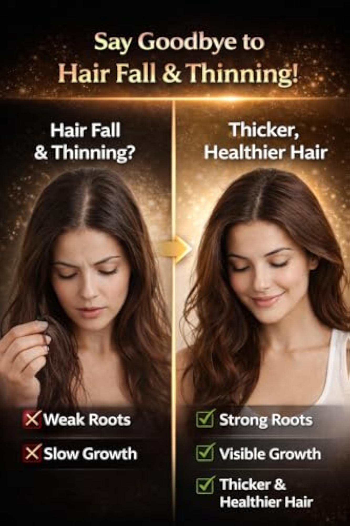 Foligrow Ultra Growth Serum, Anti Hair Fall Control Solution