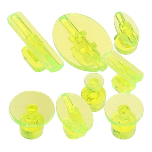 Zerodeko Kit D'extracteur de Bosses 8pcs Outils de Réparation de Carrosserie en PC Jaune, Facile à Utiliser pour Moto et Réfrigérateur, Outillage...