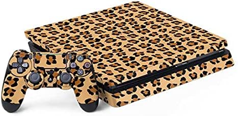 Skinit Decal Gaming Skin Compatible with PS4 Slim Bundle - Leopard Print Design
