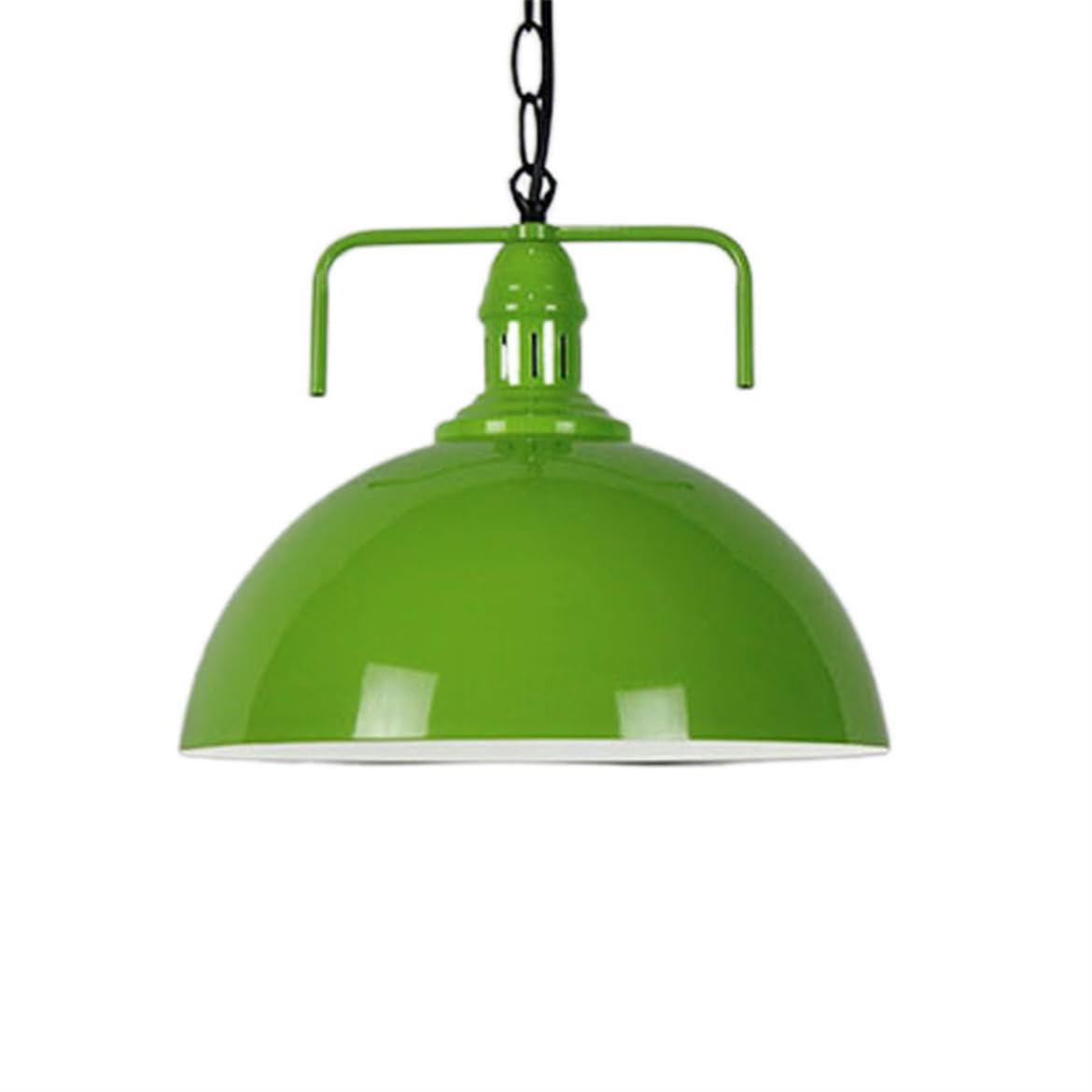YGZPALH American Industrial Pendant Light with Chain - Hotel Hanging Lamp Black Mid Century Farmhouse Barn Ceiling Light with Aluminum Shade for Warehouse Staircase Entryway Stairway Basement 1-Pack