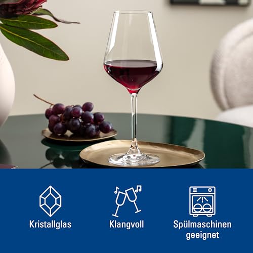 Foto von Villeroy & Boch La Divina Rotweinkelch, Set 4tlg. Glasset, Glas, 4-teilig, 4