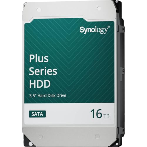 Synology HAT3310-16T [16TB 3.5' SATA 7,200 RPM/NAS Grade HDD (MTTF 1.2 Million Hours) / 3 Year Warranty] Domestic Authorized Dealer Field Lake Product