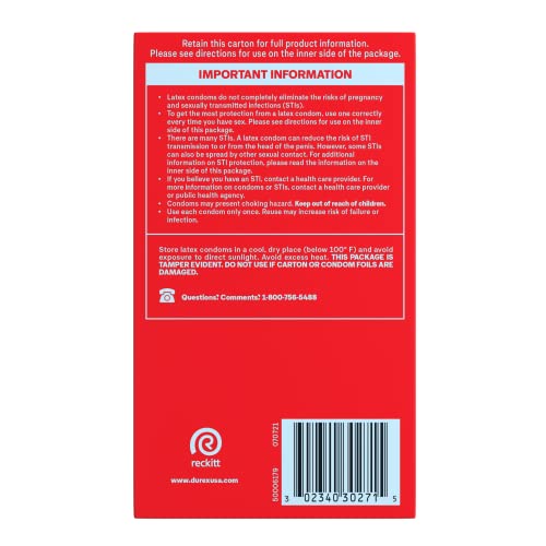 Durex Extra Sensitive Lubricated Ultra Thin Premium Condoms, Regular Fit, 12 Count #TOP1