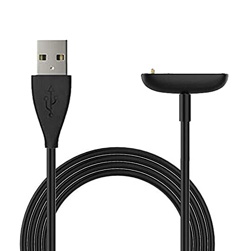 TiMOVO Charger Cable For Fitbit Charge 6/Luxe/Charge 5/Luxury SE Fitness Tracker Smartwatch, USB Magnetic Replacement Charging Cable, Charging Power Cable Cord For Charge 5/Luxury [3.3ft/1m], Black - View #7