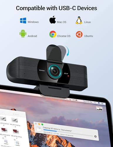 4K Web Camera with Microphone