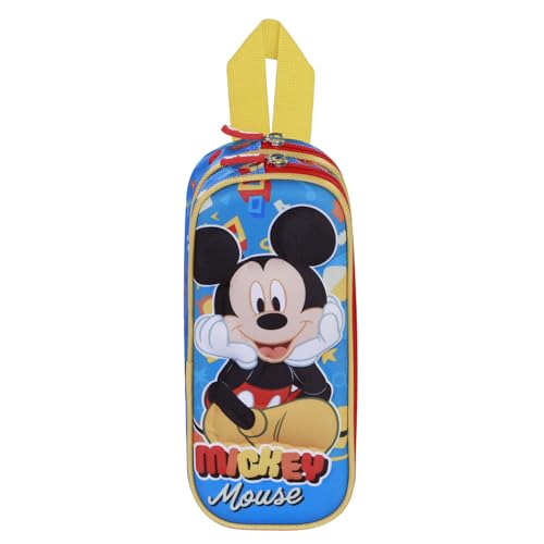 Disney Mickey Mouse Glad Trousse 3D Double 22 x 9 5 cm - vue 2