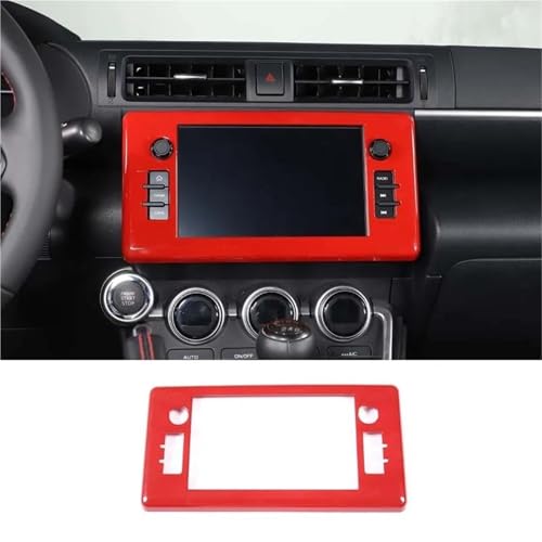 Protection écran contrôle central Toyota 86 Subaru BRZ 2022 cadre anti-rayure