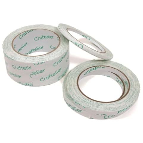 Craftelier - Lot de Rubans Adhésifs Double Face Cover