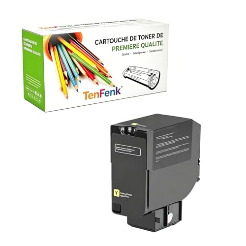 Toner jaune compatible MX-C51T pour résoudre les pannes d'impression Sharp MX-C507