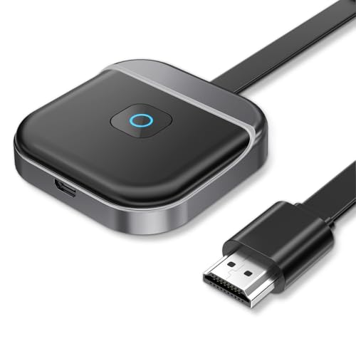 Adaptador HDMI Inalámbrico, Dongle HDMI Inalámbrico Miracast 1080P,Adaptador de Pantalla HDMI...