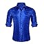 Solid Royal Blue-paisely Solid Royal Blue-paisely