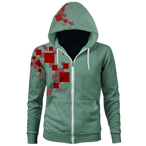 KPOP Nagito Komaeda Cosplay Jacket 3D Print Anime Sweater Hoodie for Women and Mens