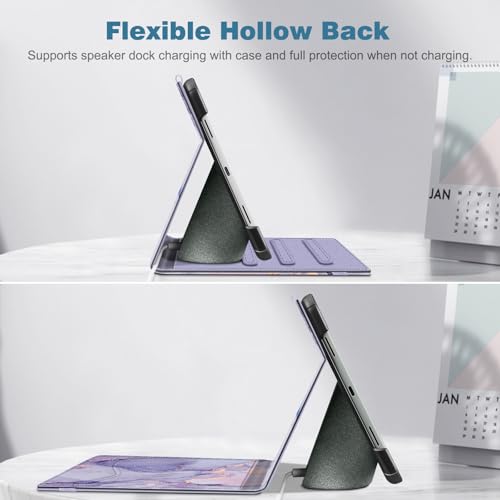 Coque Google Pixel Tablet 11 2023 avec porte-crayon et support compatible station - 4