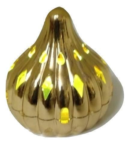 Udyami Store Big Size LED Modak Plug-in Festive Decor Lamp with Color-Changing Glow | Ideal for Ganpati, Pooja, Navratri & Diwali Decorations | Dome-Shaped Decorative Light for Home & Mandir