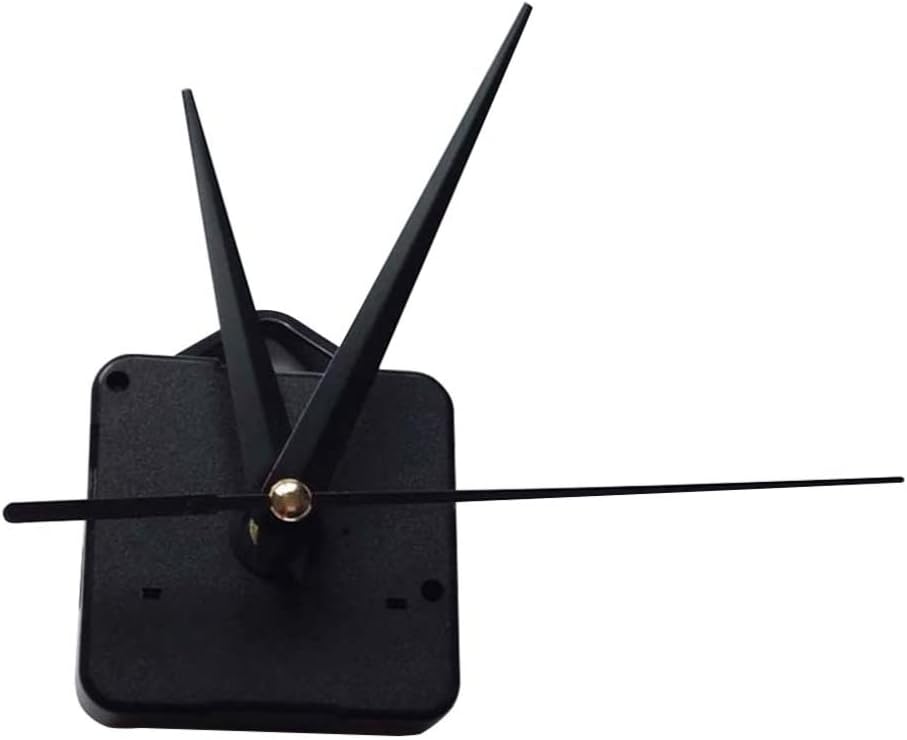 Clock Mechanism Replacement, Long Shaft Quartz Clock Movement DIY Clock Repair Kit