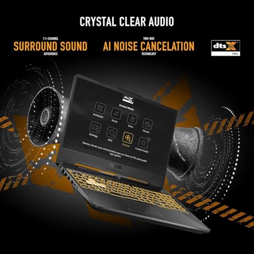 TUF Gaming F15 15,6" Full HD 144Hz Gaming Laptop, Intel Core i5-11400H 2.7GHz, 8GB RAM, 512GB SSD, NVIDIA GeForce RTX 3050 4GB, Windows 11 Home, Nero grafite - Notebook - Immagine 1