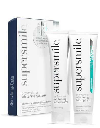 Supersmile Fluoride-Free Whitening System Original Mint Sensitivity-Free