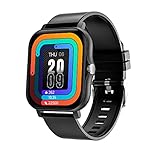 Responder / hacer llamadas telefónicas y recordatorios inteligentes de mensajes de texto: maskjet actualiza relojes inteligentes, compatibles con iphone, altavoces integrados de alta calidad, relojes pueden elegir llamar y reproducir música. Una vez conectada con éxito, el reloj se sincroniza con el teléfono y emite una alarma de vibración, y no se pierde llamadas e mensajes importantes. (nota: solo se admite leer algunos mensajes de la aplicación, y el audio del reloj se puede cambiar al teléfono móvil)