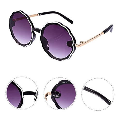 1Pair Round Sunglasses Fashion Sun Shades for Boys Protection Comfortable Fit for Beach School Parties Stylish and Chic Design for Spring Summer4