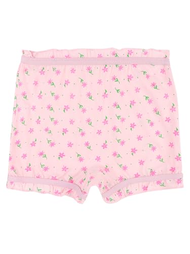 Image of BODYCARE Kids Printed Unisex Bloomer Underwear 100% Cotton Multicolor Soft Comfortable | Skin Friendly | Innerwear | Pack of 6 (Color & Print May Vary)