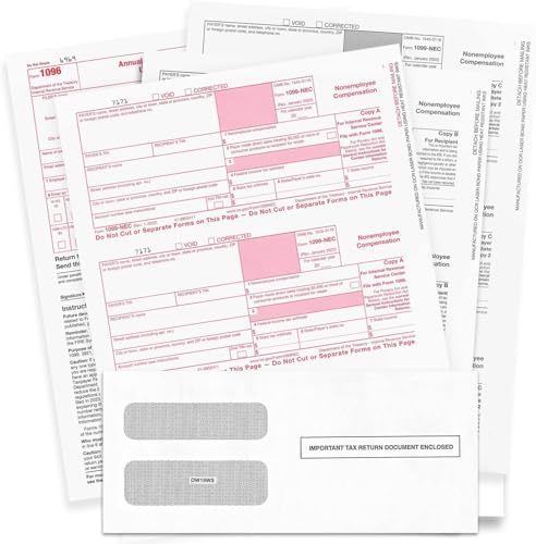 Amazon com : NextDayLabels 1099 NEC Forms for 2024 4 Part Tax Forms Amazon com : NextDayLabels 1099 NEC Forms for 2024 4 Part Tax Forms