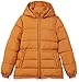 Amazon Essentials Women's Heavyweight Puffer Jacket with Drawstring Waist, Tan, X-Large