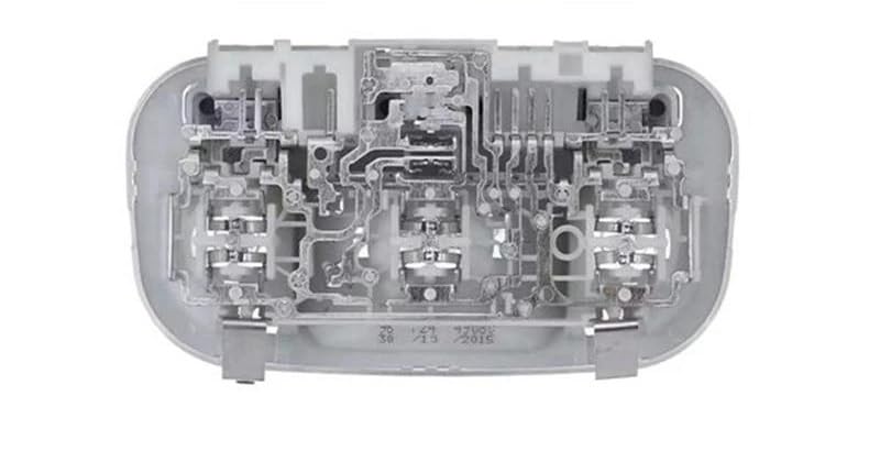 Plafón interior 6362N2 compatible con Citroën C5 para reparar luz 5