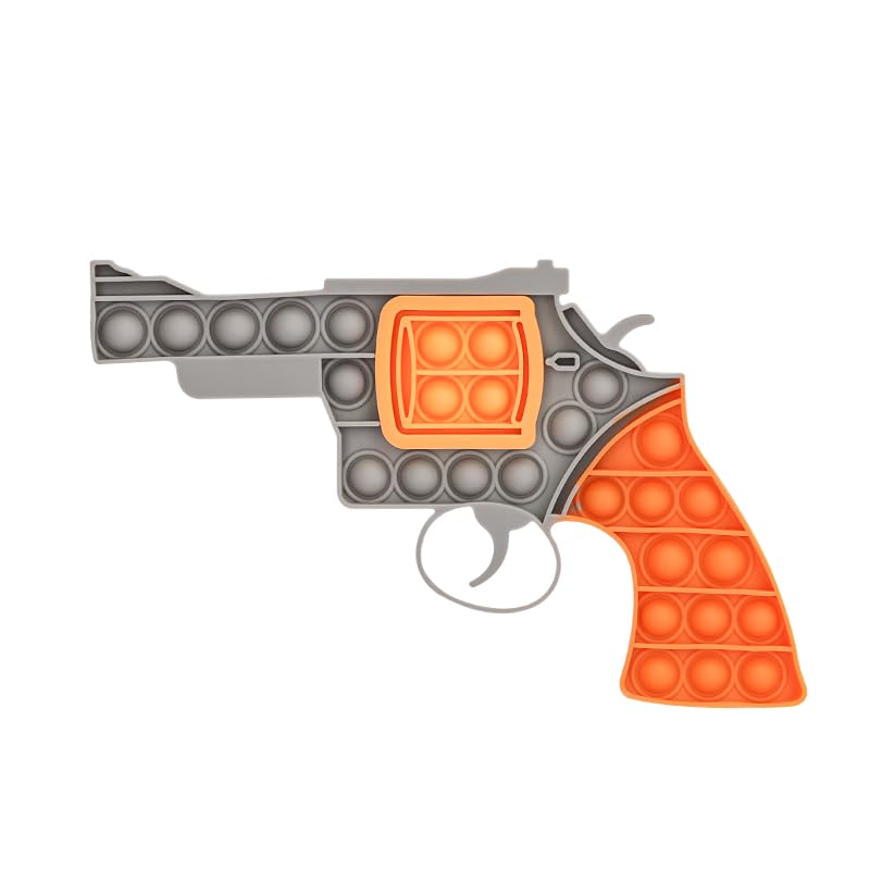 RANZAH Pop It Fidget Toy Gun, Silicone Bubble Sensory Toy