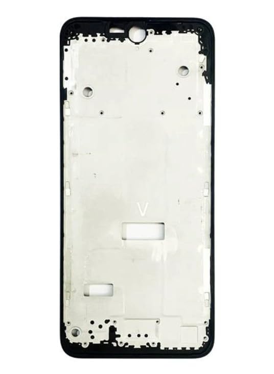 Image of (imbi) Middle Frame Compatible with Xiaomi Redmi 12 (5G) 23076RN4BI LCD Frame Body Chassis Panel - Black