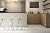 Bedrosians Allora Hexagon Matte Porcelain Tile 8.5" x 10", Stella (29-Pack, 12.67 SF)