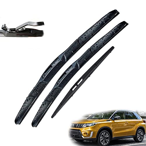 Essuie-glace pour Suzuki Vitara MK4 silencieux et sans traces avec balai arrière inclus