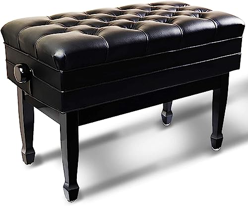 Tabouret Piano,Banquette Piano Banc Banc de piano Deluxe Duet Banc de rangement pour piano en bois, réglable en hauteur, siège de clavier rembourré professionnel pour deux personnes, avec compartimen - Les Beatles, Paul McCartney, John Lennon, RIngo Starr, George Harrison Tabouret Piano,Banquette Piano Banc Banc de piano Deluxe Duet Banc de rangement pour piano en bois, réglable en hauteur, siège de clavier rembourré professionnel pour deux personnes, avec compartimen