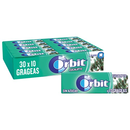 Orbit Chicles Sabor Eucalipto - Paquete de 30 x 14 gr - Total: 420 gr Cover