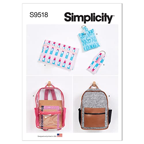 Sac à dos Simplicity SS9518OS et accessoires pratiques taille unique - 2