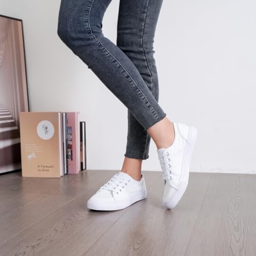 Image of Emma New York Women's Blake Sneaker, Tennis Shoes for Casual Occasions, Low Top Flats - Multiple Colors