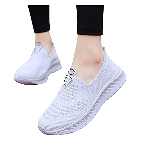Damenschuhe Sneaker Weiche Bequem Schuhe Frauen Dicke Sohle Freizeitschuhe...