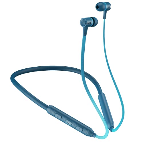 Image of boAt Rockerz 245 pro Bluetooth in Ear Neckband with Beast Mode(Super Low Latency) for Gaming, ENx Tech for Clear Calls, ASAP Charge, 20HRS Playtime, IPX4, Dual Pairing & BT v5.3(Blue Bliss)