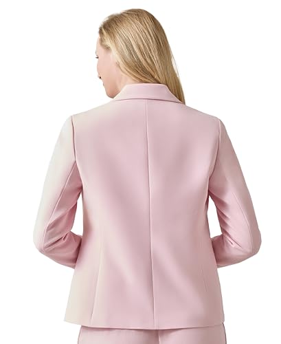 Kasper Women's Crepe One Bttn Jacket W/Slit Sleeves & F3