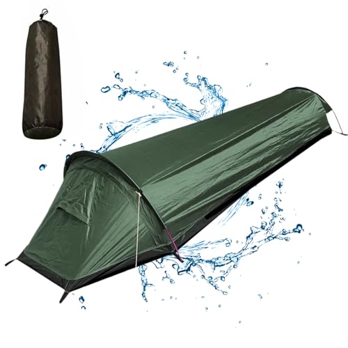 Tentes de randonnée portables 1 personne ultralégère étanche abri camping avec moustiquaire